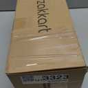 Zakkart SnugCloud Cat Window Perch with 4-Sided Bolster - Orthopedic Cat Hammock for Window Sill - Solid Hardwood & Metal Frame - Window Seat for Pets (Natural Color Wood w/White Bed, Medium) (Medium (22"x15"))