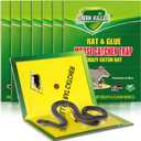 Qualirey 13" x 20" Large Snake Glue Traps with Enhanced Stickiness, Snake Rat Sticky Pad Board for House Indoor Outdoor, Sticky Glue Traps for Snakes, Mice, Rats, Easy to Set(8 Pack)