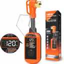 Smart 50 Amp RV Surge Protector with Auto Shutoff & Reset, 12,000J RV Surge Protector 50 Amp with LED Display, Voltage & Temperature Protection, IP67 Waterproof