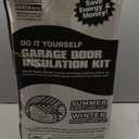 ToLanbbt Garage Door Insulation Kit 6P Double Bubble Window Heat Insulation Panels, 6MM 24" x 48" Reflective Aluminum Foil Summer/Winter Barrier Sheets with 120 Adhesive Tapes for Garage Attic Wall