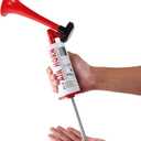 AOLINHAN Reusable Air Horn Loud Boat horn Handheld Stadium Horns Aluminum Personal Safety Handheld Horn Portable Pump Air Horns Loud Noise Maker Air+Horn Universal