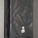 Back Seat Extender for Dogs, Hard Bottom Dog Car Seat Cover for Truck Back Seat, Dog Hammock for Car, Upgraded PU Leather Material, Larger Space, Holds 400lbs (XL, Black+Orange)