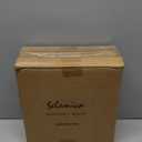 Selamica Porcelain Square Dessert Salad Pasta Plates 7.6 inches ceramic plates set of 6 microwave/dishwasher/oven safe, Assorted Colors