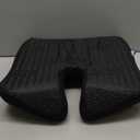 Cushion Lab Patented Pressure Relief Seat Cushion for Long Sitting Hours on Office & Home Chair - Extra-Dense Memory Foam for Soft Support. Car Pad for Hip, Tailbone, Coccyx, Sciatica - Black