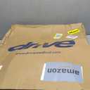 Drive Medical 11148-1 Folding Steel Bedside Commode Chair, Portable Toilet, Supports Individuals Weighing Up To 350 Lbs, with 7.5 Qt. Bucket and 13.5 Inch Seat, Grey