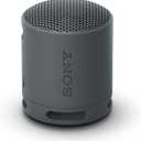 Sony SRS-XB100 Wireless Bluetooth Portable Lightweight Super-Compact Travel Speaker, Durable IP67 Waterproof & Dustproof Shower Speaker, 16 Hour Battery, Versatile Strap, & Hands-free Calling, Black