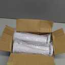 4 Pcs Adjustable Height Furniture Support Legs 7.08-12.2 inch [with Screws], Metal Adjustable Legs for Bed/Sofa/Cabinet/Couch/Dresser/Table Heavy Bed Replacement (White)