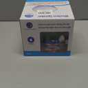 Blufree Floating Pool Speaker w/Colorful Lights, Portable Wireless Pool Speaker Bluetooth Waterproof IP68, Built-in Mic & Crystal Clear Sound Floating Hot Tub Speakers for Pools Party Outdoor (White)