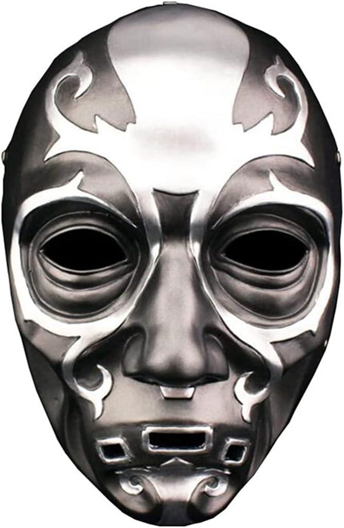 3D Death Eater Mask Scary Halloween Mask Masquerade Party Costume Horror Cosplay Resin Props