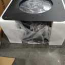 Hon&Guan Solar Attic Fan with Thermostat, 40 Watt Solar Roof Vent Fan, 12", 2000 CFM, Cools up to 2500 Sq.Ft, 2 Modes