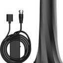 2026 Upgraded TV Antenna for Smart TV, Digital Antenna for Local Channels, 2300+ Miles Range TV Antenna Indoor with 360 Signal Strongest Booster, Supports 1080P 4K Reception HD 16.41FT Cable