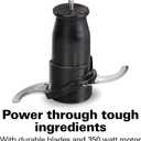 Hamilton Beach Electric Vegetable Chopper & Mini Food Processor, 3-Cup, 350 Watts, for Dicing, Mincing, and Puree, Black (72850)