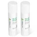 Creality 3D Printer Glue Sticks for Hot Bed Warping Reducing 3D Printer Bed Adhesive PVP Solid 3D Print Glue Stick 3D Gloop for PLA/ABS/PETG/PC/PA/TPU(Pack of 2)