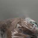 GGIB Calming Dog Bed Fluffy Plush Dog Mat for Furniture Protector with Removable Washable Cover for Large Medium Small Dogs and Cats (Medium, Coffee) (41.0"L x 37.0"W x 6.0"Th)