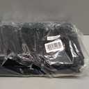 COSY HOMEER-Dirt-Trapper-Door-Mat 32"x48" Non-Slip Entryway Rugs Washable Welcome Mat Absorbent Entrance Mats Low Pile Dog Door Mats for Front Back Doomats and Wet Shoes,Black