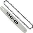 18 inch Chainsaw Guide Bar and Chain,Replacement Chainsaw Guide Bar for Stihl MS230, MS 230C, MS241 C-M, MS250, MS250C, MS250 C-BE, MS251, MS251C 325" Pitch, 050" Gauge, 68 Drive Links