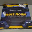 Taco Neon Signs for Wall Decor, Dimmable Bell Neon Light for Mexican Restaurant Decor, USB Powered for Kitchen Coffee Bar Coffee Shop Business Birthday Christmas Gifts(13.3 * 11.4in)