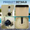 170017 Tank Bottom with 190003 Clamp, Fit for Pentair FNSP48 FNS Plus Pool and Spa D.E. Filter 180008 |48 sq. ft. 96 GPM Replace for Pentair Swimming Housing Filter Assembly