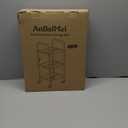 3-Tier 3D Printer Filament Storage Rack with Wheels, Rolling Spool Holder Stand Cart, Holds up to 361kg Spools, Heavy Duty Metal Filaments Organizer Shelf for Printing Studio Office Workshop (Black)