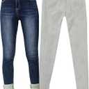 Yehopere Women's Winter Fleece Lined Jeans Slim Fit Warm Skinny High Waist Denim Jean
3XL