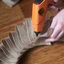 Gorilla Hot Glue Sticks, Clear Glue, Full Size 8" Long x 0.43" Diameter, 20 Count (Pack of 1) - Safe for All Temperatures with Extended Working Time