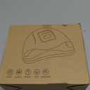 JODSONE U V LED Nail Lamp, Nail Dryer for Gel Polish, Led Light with Automatic Sensor & 4 Timers (Milky White)