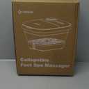 GIDEON Foot Spa Massager & Heated Foot Bath, Luxury Therapeutic Massager with Lights and Bubbles