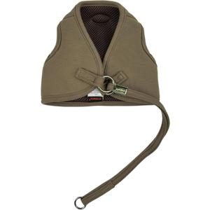 Puppia Eco Dog Harness Q Eco-Friendly No Pull Comfort Harness for Small and Medium Dogs, Brown, Large