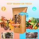 2 x Gifts for Grandpa, Christmas Grandpa Gifts from Grandkids BBQ Blanket with Meat Claws, Meat Resting Bag for BBQ Smoking, Meat Shredder Claws Grill Accessories for Outdoor Grill on Birthday