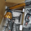 Cordless Vacuum Cleaner, 600W/50KPA, Max 70 Mins Runtime, Self-Standing Vacuum Cleaners for Home, Anti-Tangle Stick Vacuum, Smart Display Vacuum Cordless with 1.8L Cup for Pet Hair/Carpet (Gold)