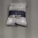 Tommy Hilfiger Mens Crew Socks - 5 Pack Cushioned Stretch Athletic Performance Crew Length Running Socks for Men (7-12, Pure White)