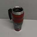 THERMOS Stainless King Vacuum-Insulated Travel Mug with Handle - 16oz, Rustic Red - Thermos Tumbler for Hot & Cold Drinks - Leak-Proof & Sweat-Proof Stainless Steel Coffee Mug with Lid for Commuting