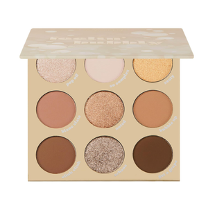 ColourPop Feelin' Bubbly Eyeshadow Palette - Brown & Gold Palette with Metallic and Matte Finishes - High-Pigment Eye Makeup with a Long-Wearing Formula (0.3 oz)