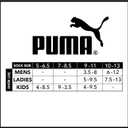 PUMA Men's 6 Pack Quarter Crew Socks (Gray, L)