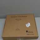 Bird Baths for Outdoors, Detachable Birdbaths for The Garden Clearance, Freestanding Bird Baths for Outdoors Heavy Duty, Bird Bath Bowl Spa & Birdfeeder with Metal Stake Stand, Circle Shape