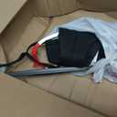 Jolly Jumper Iconic (Black), Doorway Baby Jumper, Indoor Exercise Saddle Seat, Adjustable Height, for Infants up to 28lbs, No Stand Required