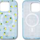 Sonix Phone Case for iPhone 16 Pro | Compatible with MagSafe | 10ft Drop Tested | Lemon Gingham