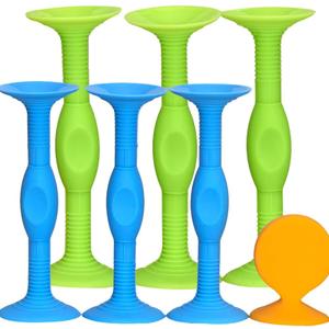 Sucker Darts Throwing Game Set, Silicone Suction Cup Toys