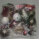 Valery Madelyn Christmas Tree Ornaments Set, 60ct Red White Copper Shatterproof Christmas Tree Decorations Bulk, Variety Rustic Decorative Hanging Ball Ornaments for Xmas Trees Holiday Party Decor