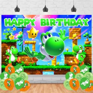 Cartoon Party Supplies5x3FT,Cartoon Backdrop,Cartoon Theme Happy Birthday Party Banner for Boys and Girls Anime Party Decoration