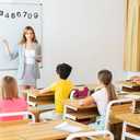 2 x 216Piece 5-Inch Bulletin Board Letters & Punctuation Set - Uppercase Alphabet, Numbers, Symbols - Pre-Cut Cardstock for Classroom, Homeschool, Teacher Decor (Black)