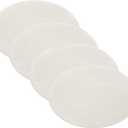Elrene Home Fashions Villeroy & Boch Manufacture Rock Faux-Leather Oval Reversible Placemats, Set of 4, White, 12"x18"
