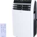 Shinco 12,000 BTU Portable Air Conditioner, Portable AC Unit with Built-in Cool, Dehumidifier&Fan Modes for Room up to 400 sq.ft, with Remote Control, 24 Hour Timer, Installation Kit