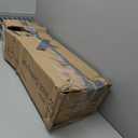 52" Outdoor Ceiling Fans with Lights and Remote Control, Wood Ceiling Fan with Lights High CFM Quiet 3 Blade Wood Walnut Fan, Propeller Ceiling Fan for Outdoor/Indoor/Patio,Matte Black