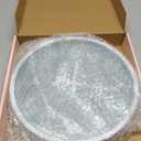 Moiubik Wall Clocks Battery Operated 12 inch Modern Wall Clock, Silent Non Ticking Wall Clock for Living Room Bedroom Kitchen Office Classroom Decor (Green White)