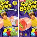Socker Boppers Inflatable Boxing Pillows - 2 Pairs of Clear Boppers, Box and Bop, Durable Vinyl, Active Outlet That aids in Agility, Balance and Coordination, Safe Fun Indoor or Out, Great Gift