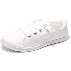 Women's Slip On Canvas Sneaker Low Top Casual Walking Shoes Classic Comfort Flat Fashion Sneakers 7
