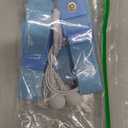 Adjustable Estim Wrist Strap Components 4pcs Blue Stim Loops 4pcs White Wires