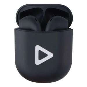 Acoustix AudioBuds+ True Wireless Earbuds with Charging Case - Black