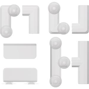 Dog Playpen Replacement Connectors Kit, G Series, 24" H, White